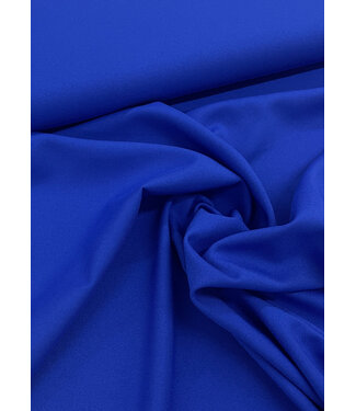cobalt - viscose crepe with 3% elastane