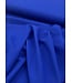 kobalt - viscose crepe met 3% elasthan