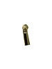 SBM zipper puller #5 - classic - warm gold