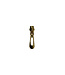 ZipperZoo ritstrekker #5 - buttonhole - warm goud verpakt per 3