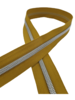 SBM spiral zipper ocher yellow with silver spiral #5 (excl. zipper pullers)