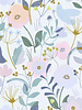 Katia fabrics aquarelle floral - poplin katoen