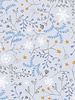 Katia fabrics artic flowers - poplin cotton