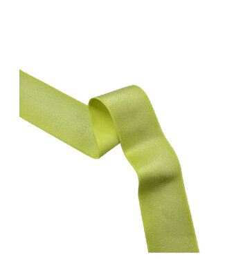 lemon yellow shiny elastic
