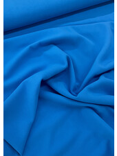 Fibremood aqua blauw - klassieke soepelvallende stof rayon mix - Thara