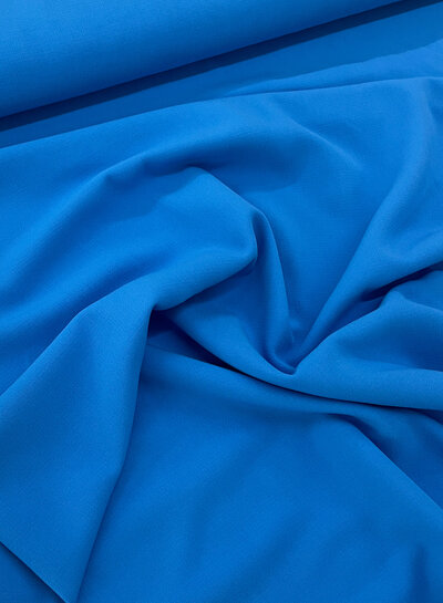 Fibremood aqua blue - classic supple fabric rayon mix - Thara