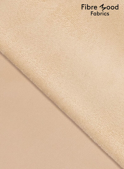 Fibremood beige - artificial leather with soft back - Vinny