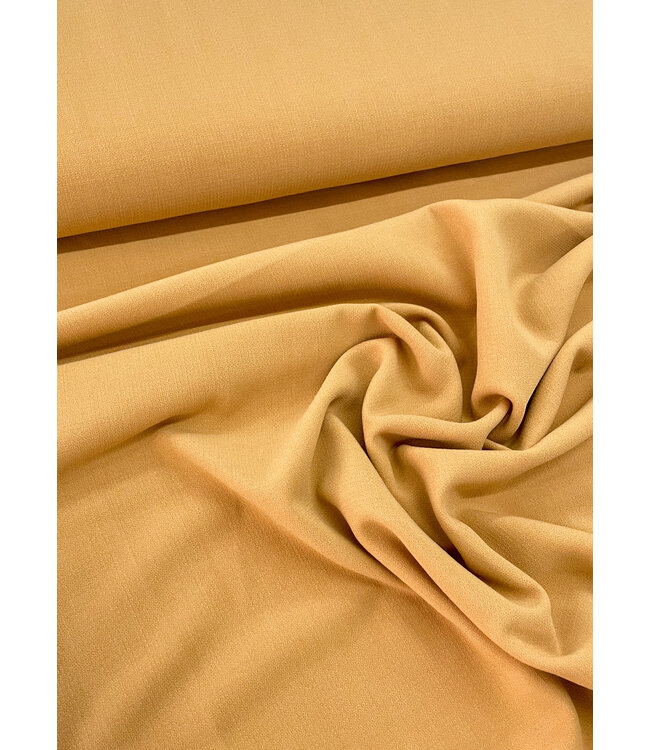 Fibremood kameel  - klassieke soepelvallende stof rayon mix - Thara