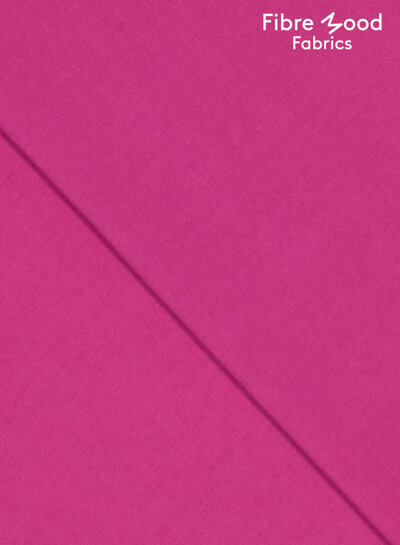 Fibremood lila  stonewashed poplin katoen - paars