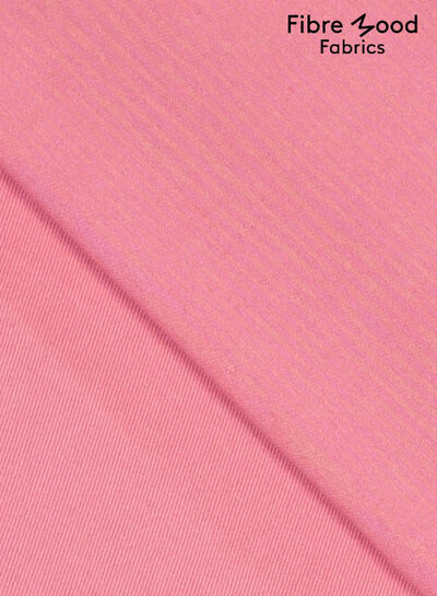 Fibremood roze - mooie stevige gabardine met twill binding