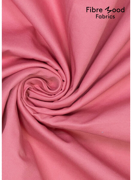 Fibremood pink - beautiful sturdy gabardine with twill binding
