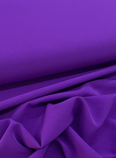 Bittoun bright purple - classy supple trouser fabric