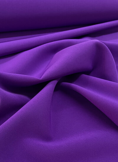 Bittoun bright purple - classy supple trouser fabric