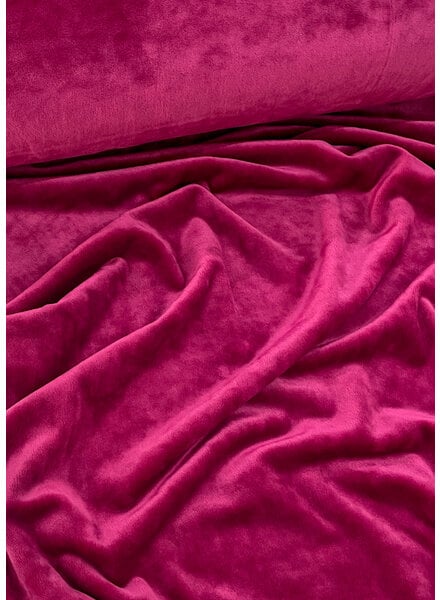 M. fuchsia - soft velvet jersey