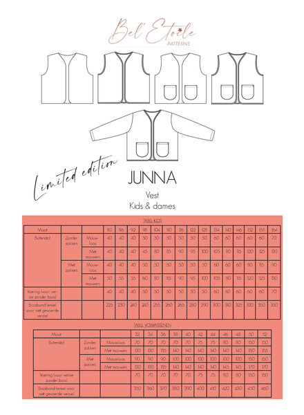 Bel'Etoile Junna vest - kids & women -