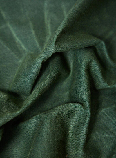 Mind The Maker fern green - British oilskin - waxed canvas