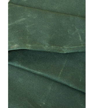 Mind The Maker light waxed canvas - British oilskin - fern green
