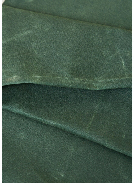 Mind The Maker light waxed canvas - British oilskin - fern green