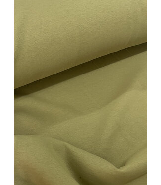 moss green - thick jogging, softly roughened on the inside v