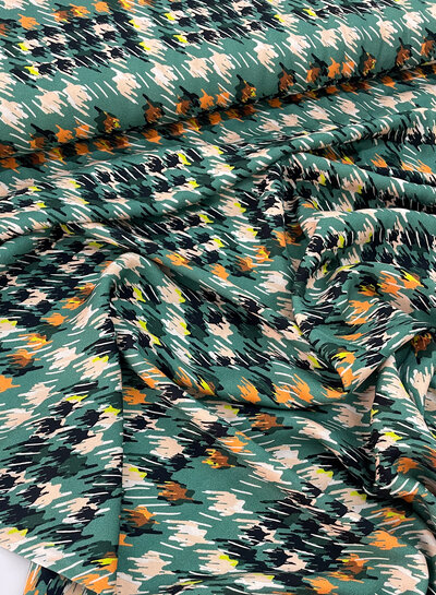 A la Ville pied de poule - woven viscose