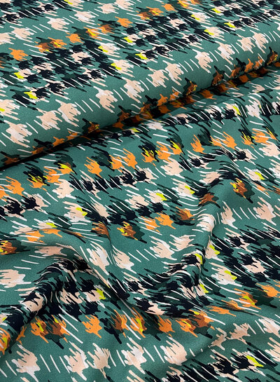 A la Ville pied de poule - woven viscose