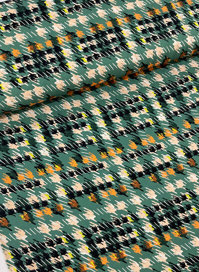 A la Ville pied de poule - woven viscose