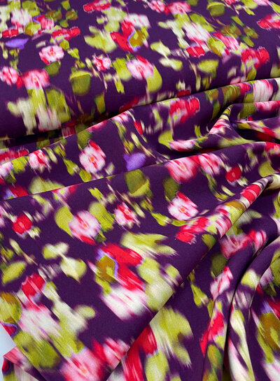 Bittoun faded flowers - mooie geweven viscose