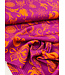 A la Ville fuchsia faux plisse