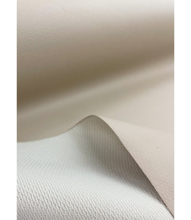 beige - kunstleer - prachtige kwaliteit