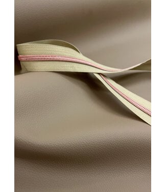 taupe - kunstleer - prachtige kwaliteit