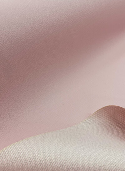 soft pink - artificial leather - beautiful quality