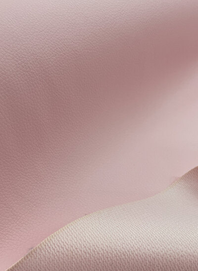 M. zacht roze - kunstleer - prachtige kwaliteit
