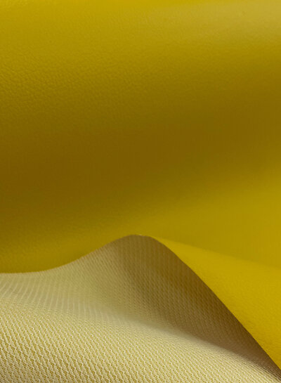 honey yellow - artificial leather - beautiful quality