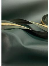 bottle green - Faux leather - beautiful quality