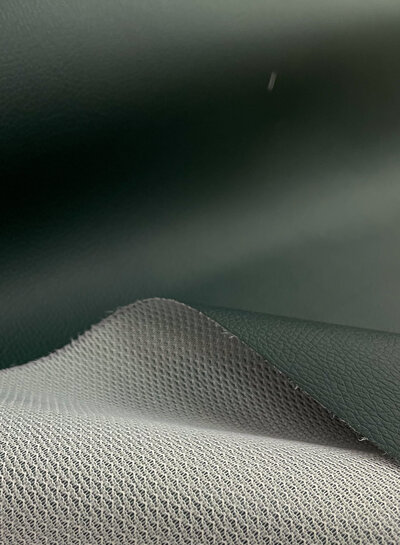 bottle green - Faux leather - beautiful quality