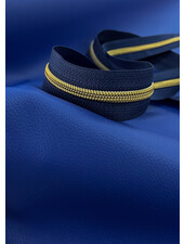 cobalt blue - artificial leather - beautiful quality
