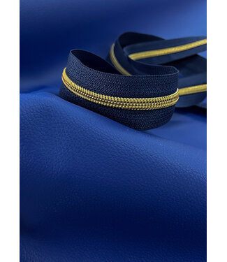 cobalt blue - artificial leather - beautiful quality