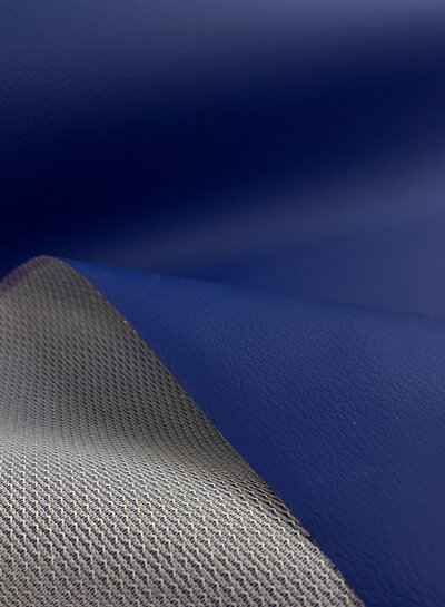 cobalt blue - artificial leather - beautiful quality