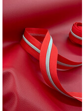 rood - kunstleer - prachtige kwaliteit