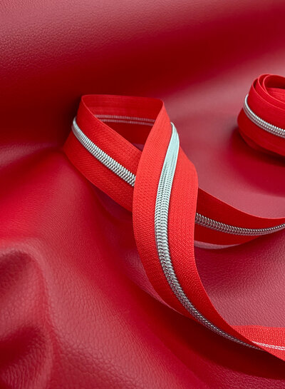 M. red - artificial leather - beautiful quality