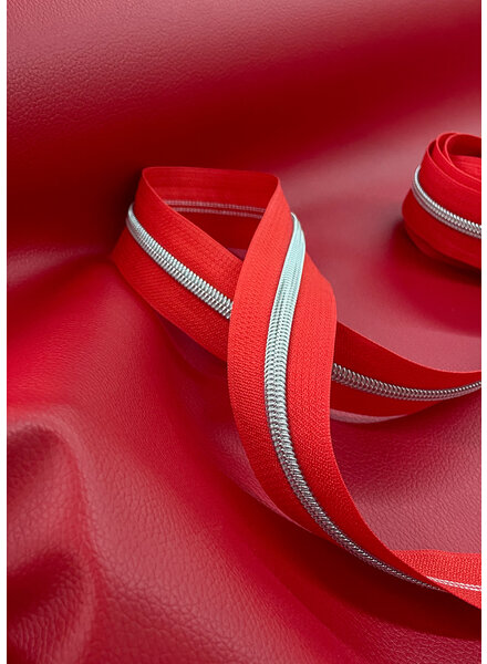 rood - kunstleer - prachtige kwaliteit