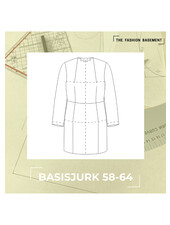 The Fashion Basement basic dress TFB - basic pattern 58-64