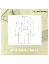 The Fashion Basement basic dress TFB - basic pattern 34-46
