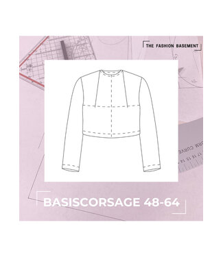 The Fashion Basement basiscorsage TFB - basispatroon 48-64