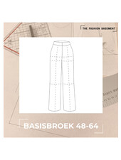 The Fashion Basement basic trousers TFB - basic pattern 48-64