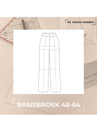 The Fashion Basement basisbroek TFB - basispatroon 48-64