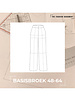 The Fashion Basement basic trousers TFB - basic pattern 48-64