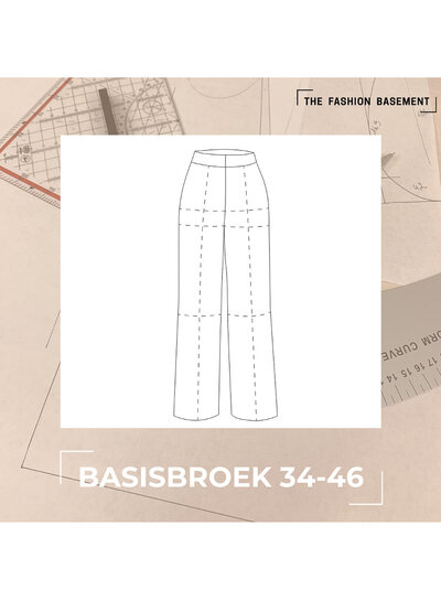 The Fashion Basement basisbroek TFB - basispatroon 34-46