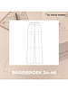 The Fashion Basement basic trousers TFB - basic pattern 34-46