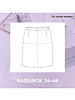 The Fashion Basement basic skirt TFB - basic pattern 34-46